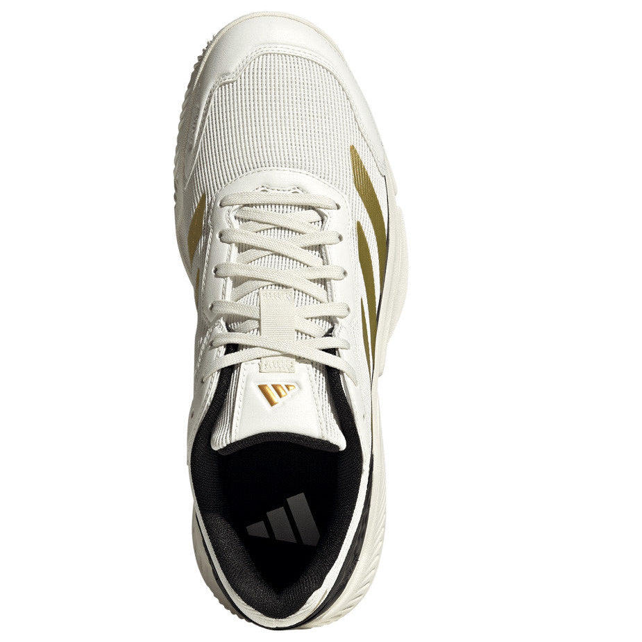 Adidas Men's Courtquick Padel Shoes Gold Metallic