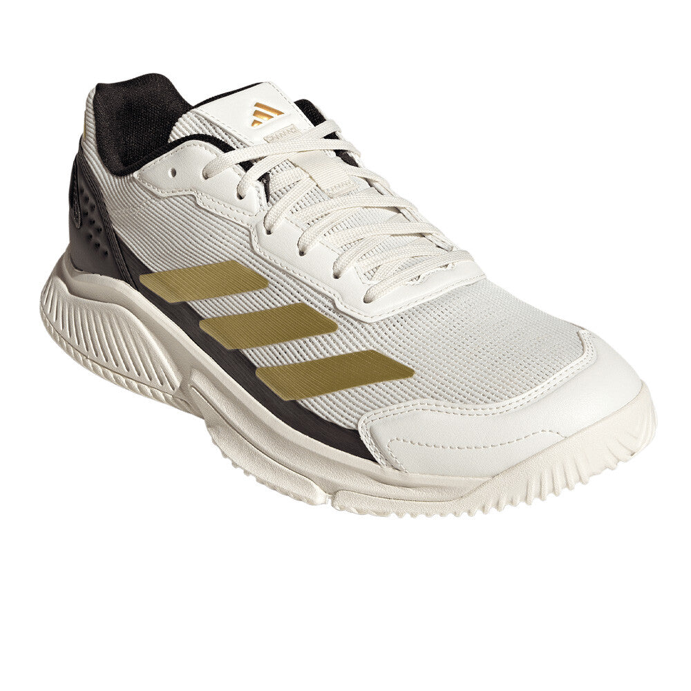 Adidas Men's Courtquick Padel Shoes Gold Metallic