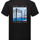PDH Padel Court T-Shirt Black