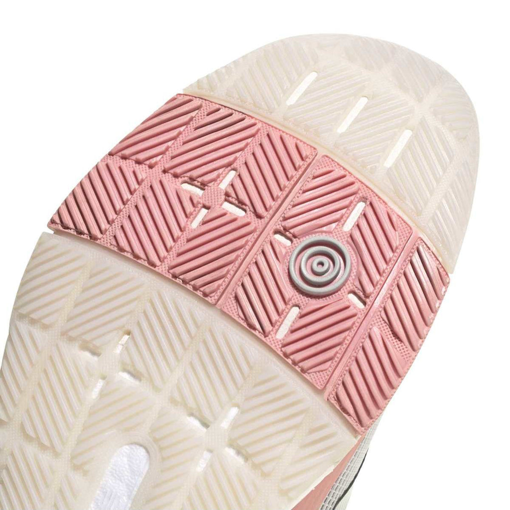 Adidas Women's Crazyquick Boost Padel Shoes White Light Pink