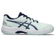 Asics Junior Gel Game 9 Tennis Shoes Pale Mint Blue Expanse