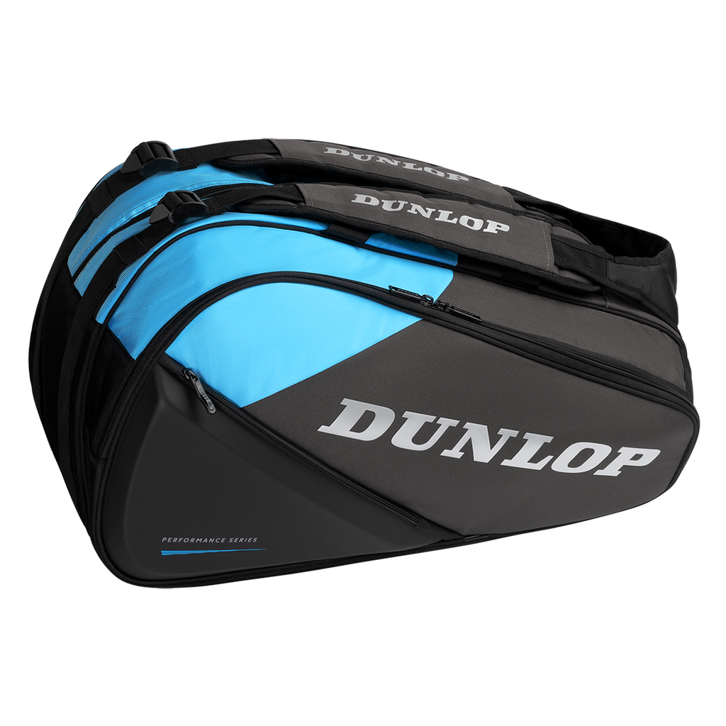 Dunlop FX Performance Padel Racketbag Cyan Gun Metal
