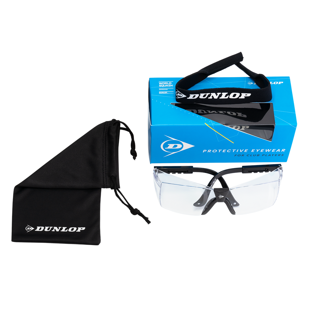 Dunlop Club Players Protective Eyewear - Black