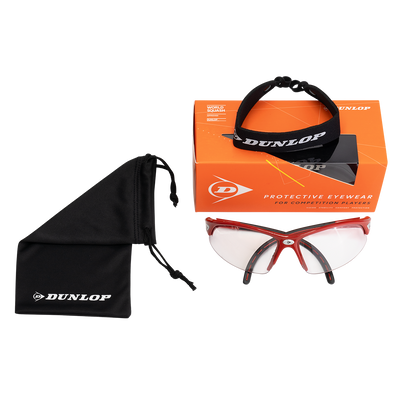 Dunlop Comp Players Protective Eyewear - Red Black