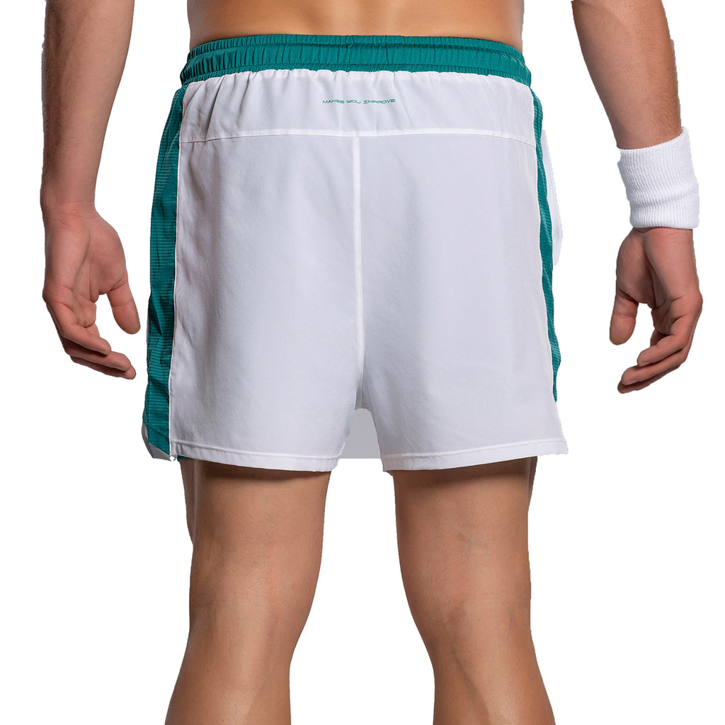 Nox Men's Pro Shorts White Ivy Green