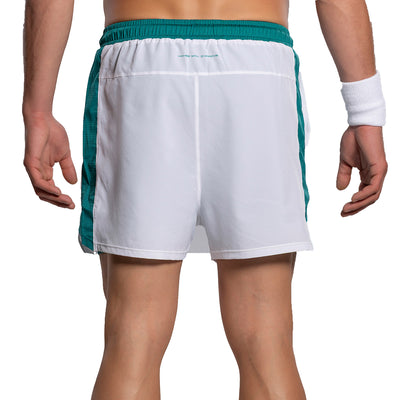Nox Men's Pro Shorts White Ivy Green