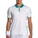 Nox Men's Pro Polo White Ivy Green