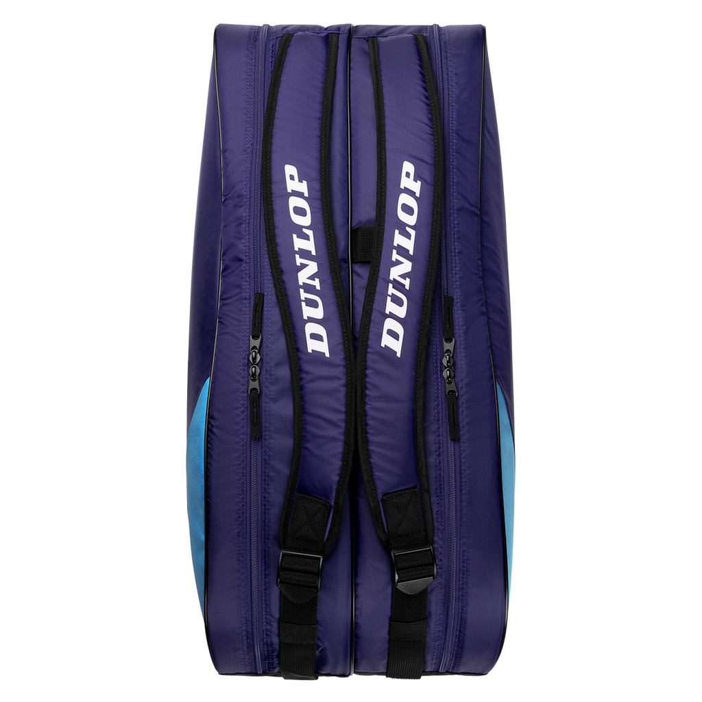 Dunlop FX Club 10 Racket Bag Violet/Black/Cyan