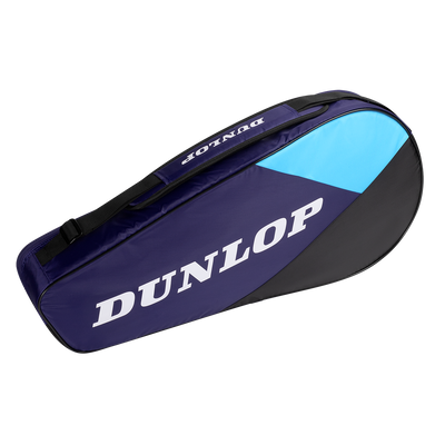 Dunlop FX Club 3 Racket Bag Violet/Black/Cyan
