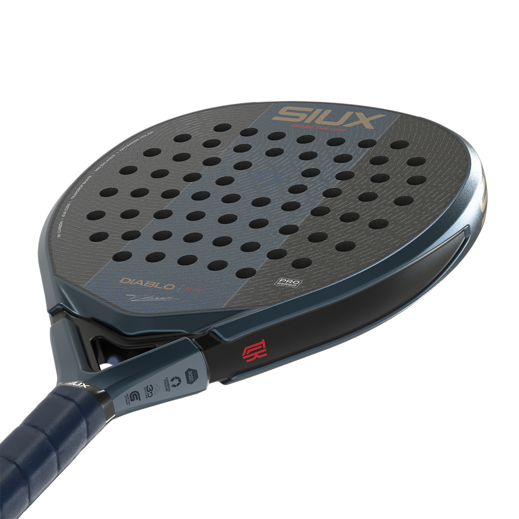 Siux Diablo Pro 2027 Padel Racket Marine Blue Navy