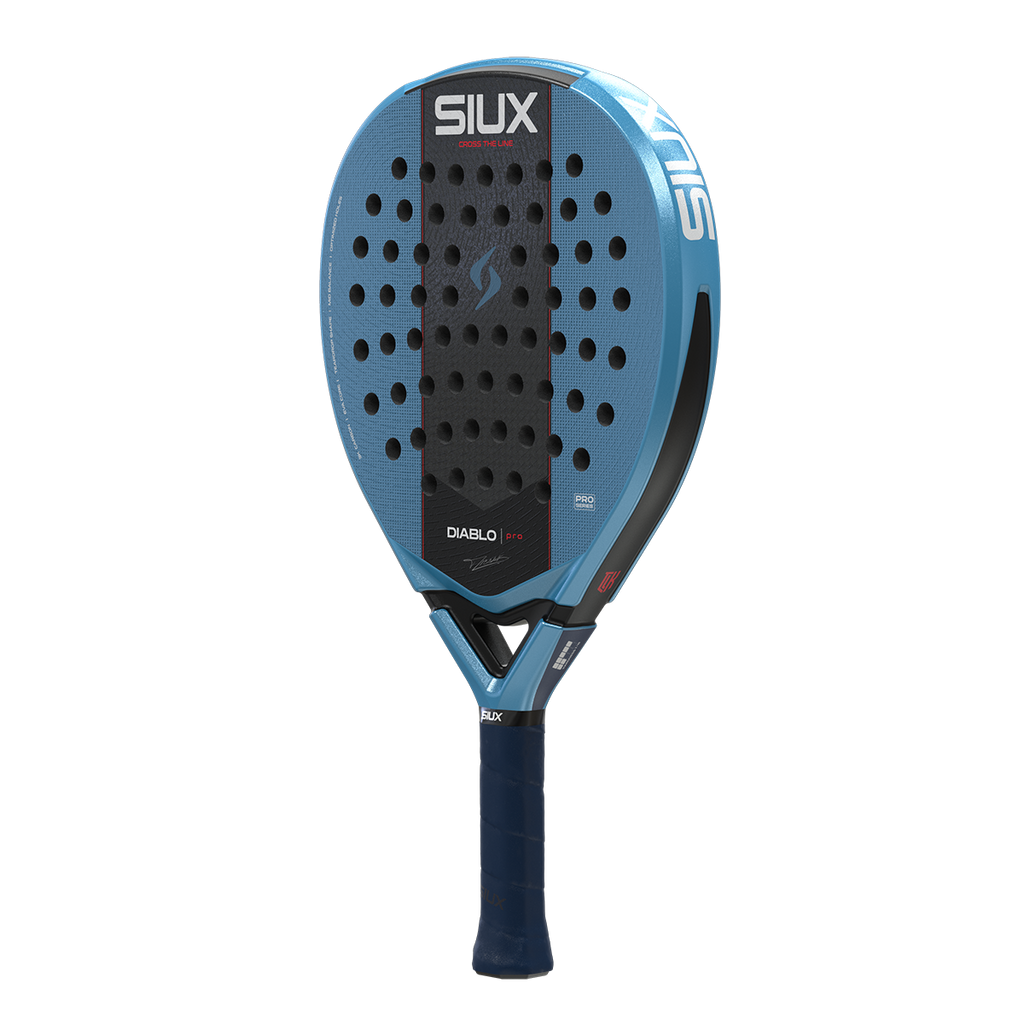 Siux Diablo Pro 2027 Padel Racket Metallic Blue