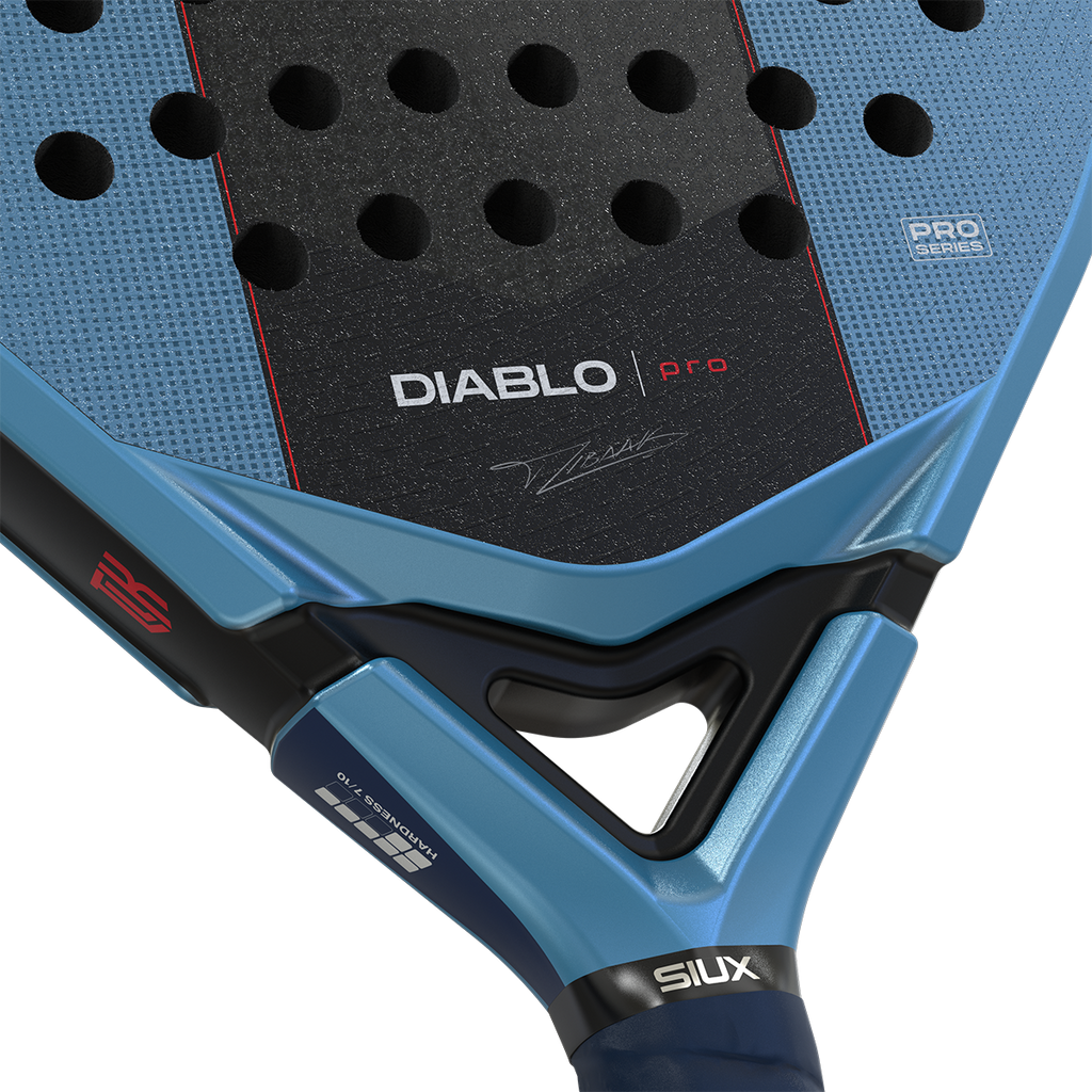 Siux Diablo Pro 2027 Padel Racket Metallic Blue