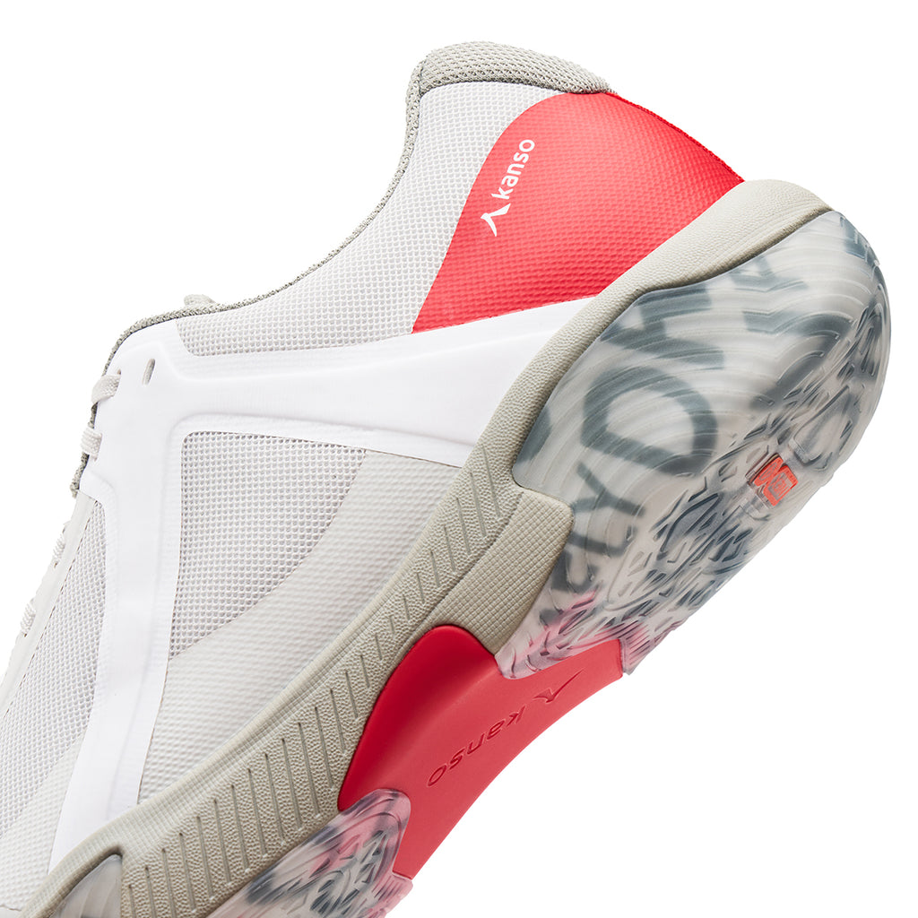 Kanso DragonFly Indoor Court Shoes White/Red