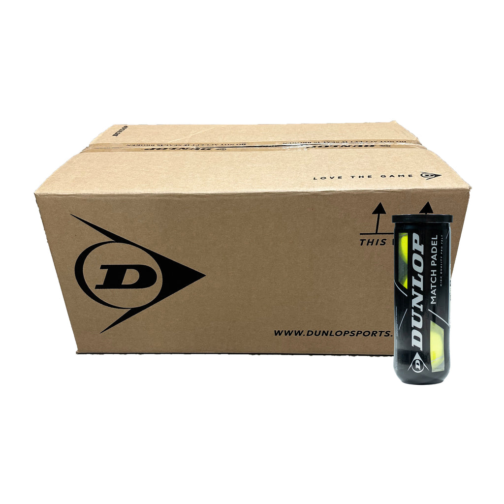 Dunlop Match Padel Ball - 6 Dozen (Box)