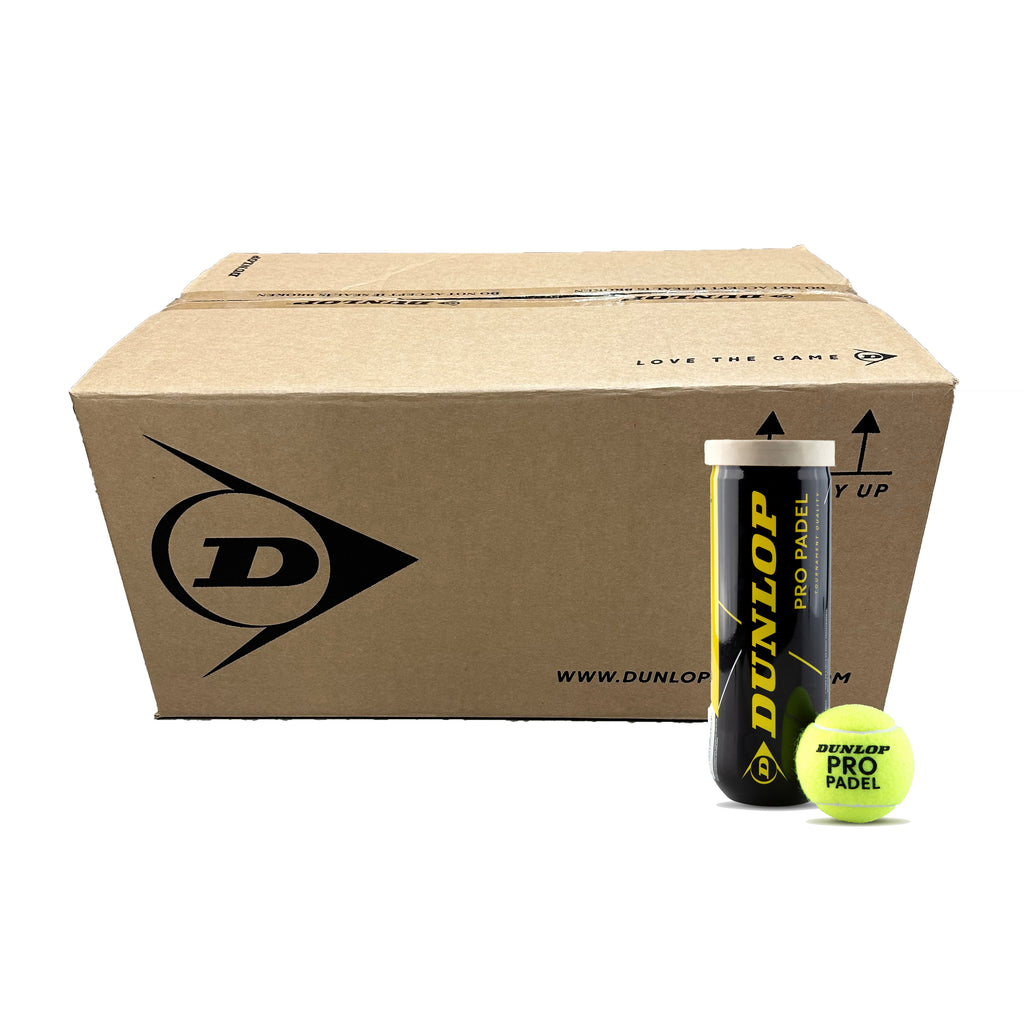 Dunlop Pro Padel Balls - 6 Dozen (Box)