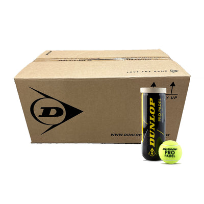 Dunlop Pro Padel Balls - 6 Dozen (Box)