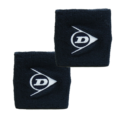 Dunlop Wristbands 2 Pack Navy