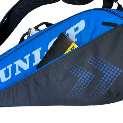 Dunlop FX Club 10 Racket Bag Black Blue