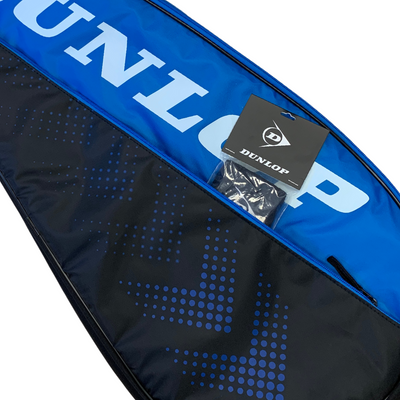 Dunlop FX Club 3 Racket Bag Black Blue