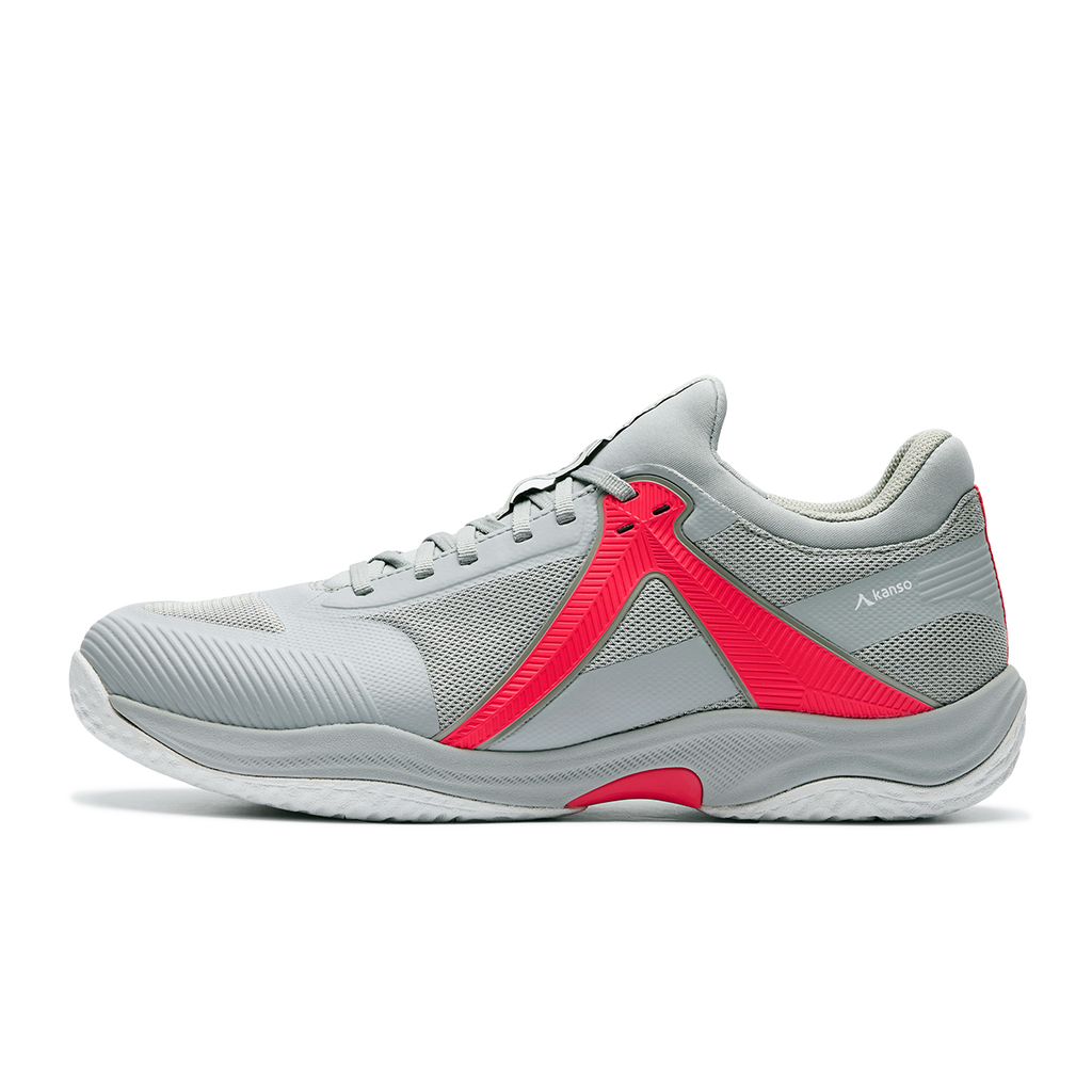 Kanso EQ ID Indoor Court Shoes 2025 Grey/Red