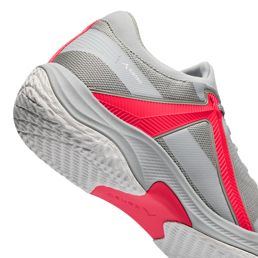 Kanso EQ ID Indoor Court Shoes 2025 Grey/Red