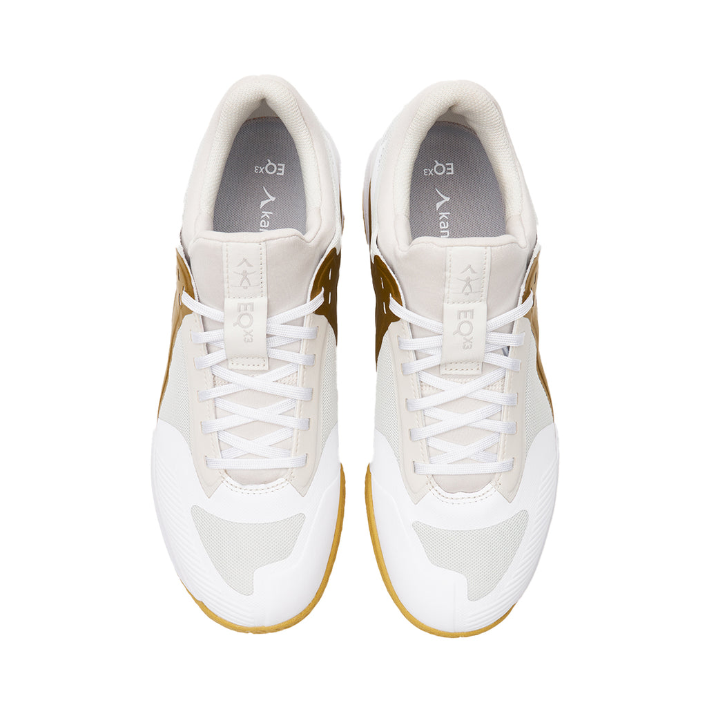 Kanso EQx3 Indoor Court Shoes Beige Gold
