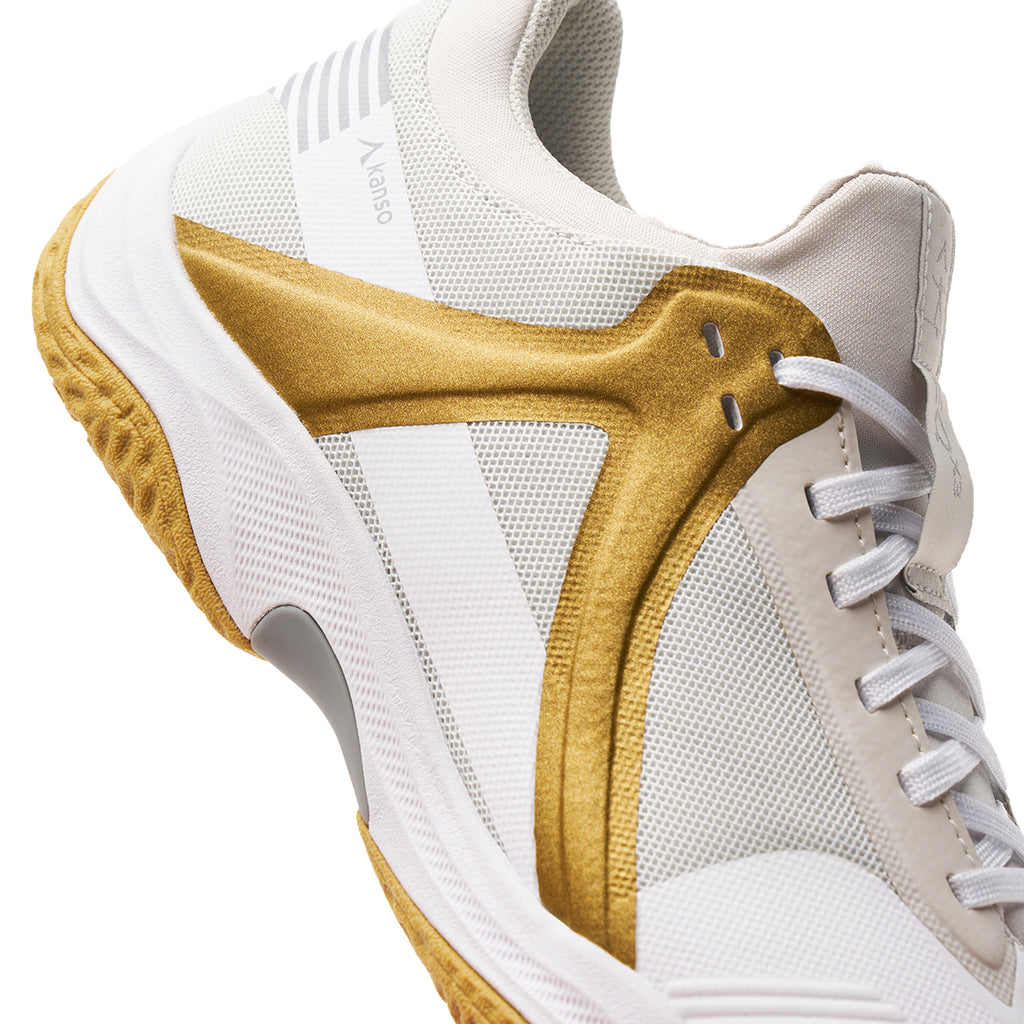 Kanso EQx3 Indoor Court Shoes Beige Gold