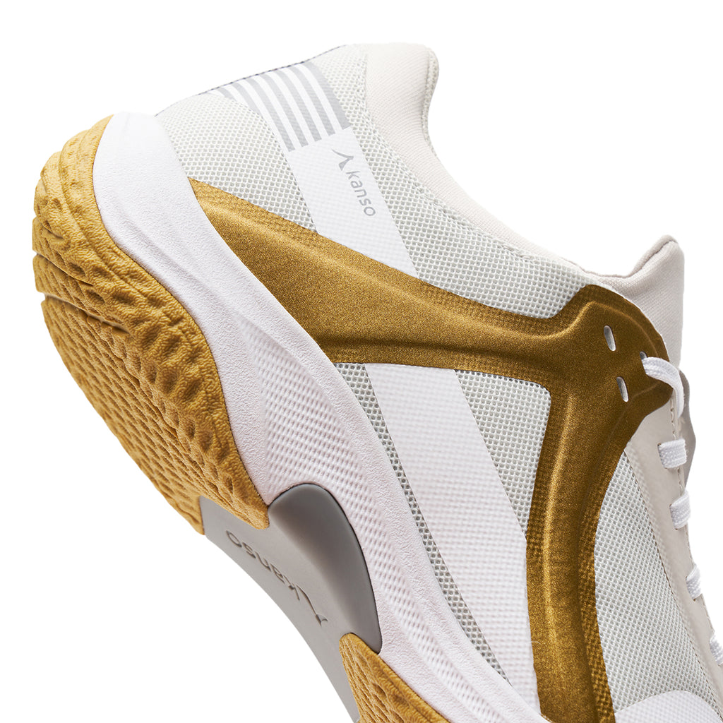 Kanso EQx3 Indoor Court Shoes Beige Gold