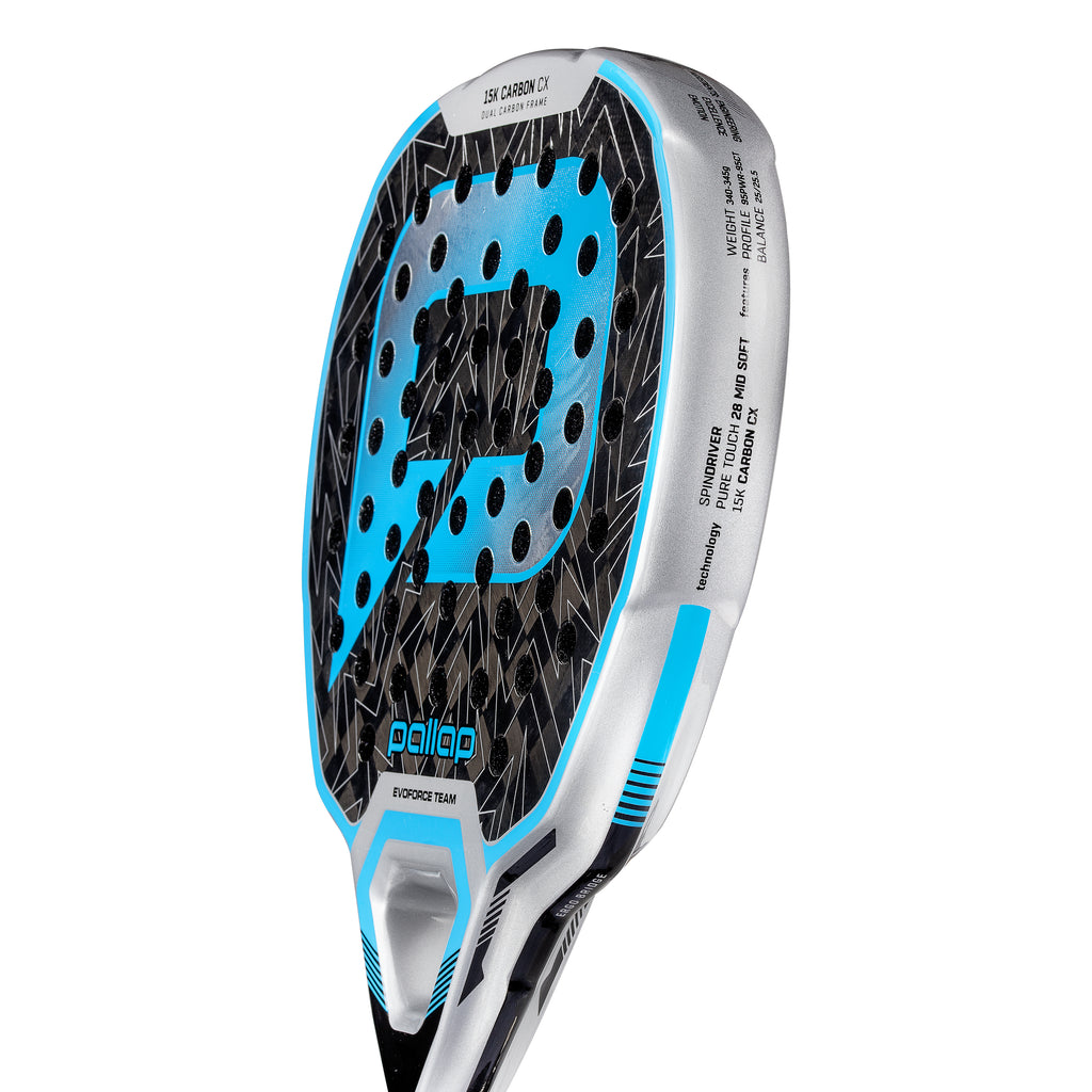 Pallap Evoforce Team Silver Padel Racket 2026
