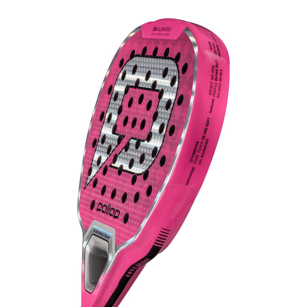 Pallap Evoforce Team Pink Padel Racket 2026