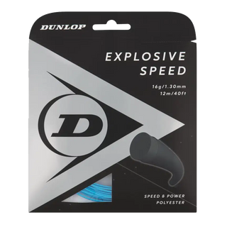 Dunlop Explosive Speed 1.30mm Tennis String Set Blue