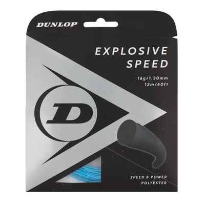 Dunlop Explosive Speed 1.30mm Tennis String Set Blue