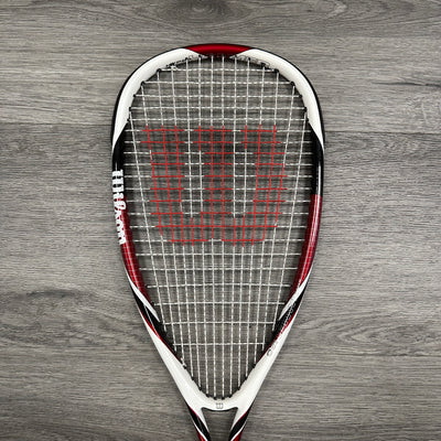 Wilson Hyper Hammer 120 Squash Racket - Red Black OUTLET