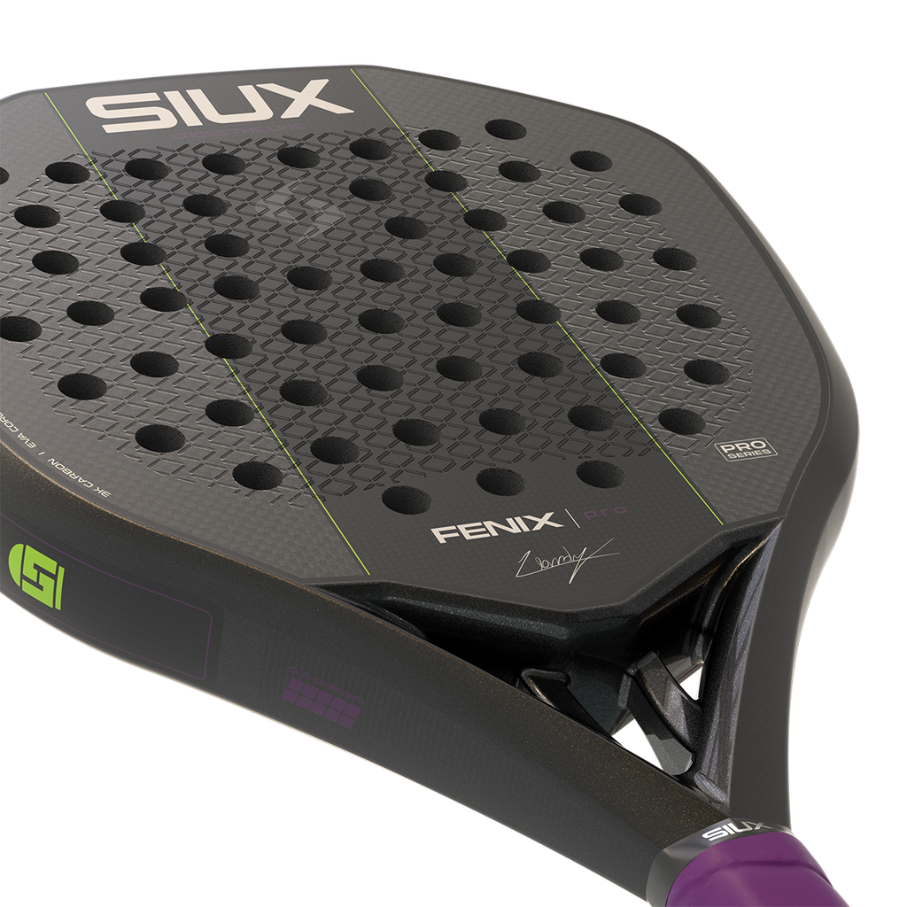 Siux Fenix Pro 2027 Padel Racket Black White