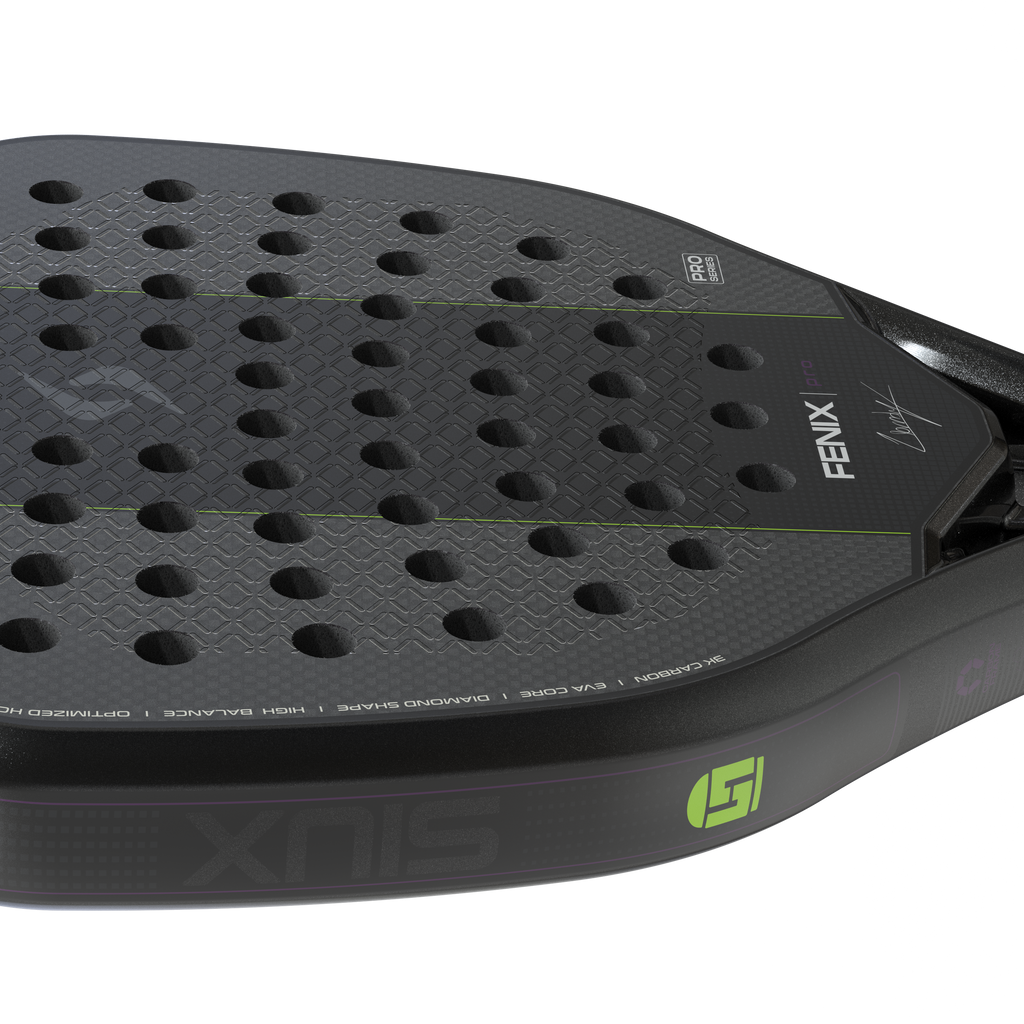 Siux Fenix Pro 2027 Padel Racket Black White