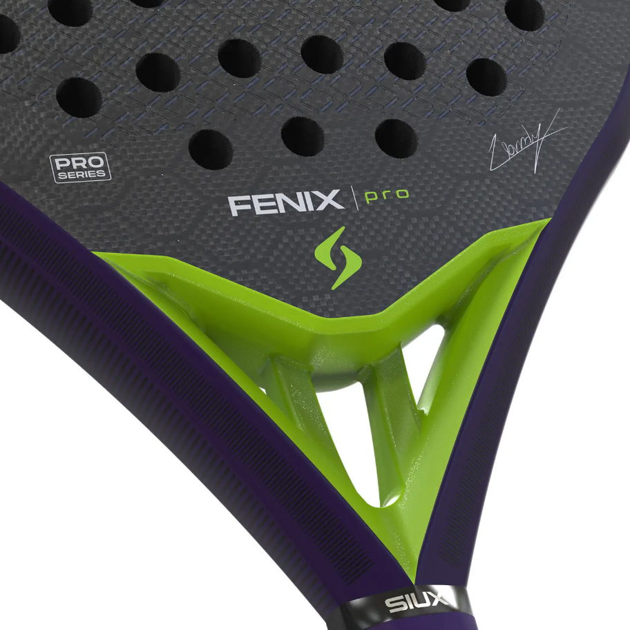 Siux Fenix Pro Glow Purple Padel Racket 2026