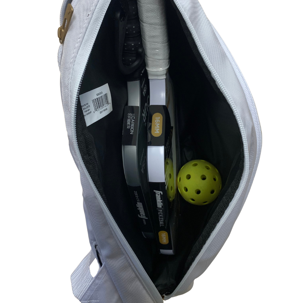 Franklin Pickleball Sling Bag - White Gold