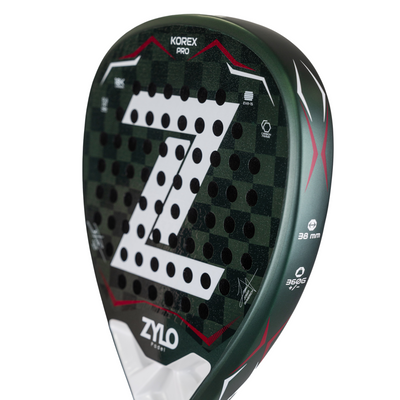 Zylo Korex Pro Padel Racket Forest Green