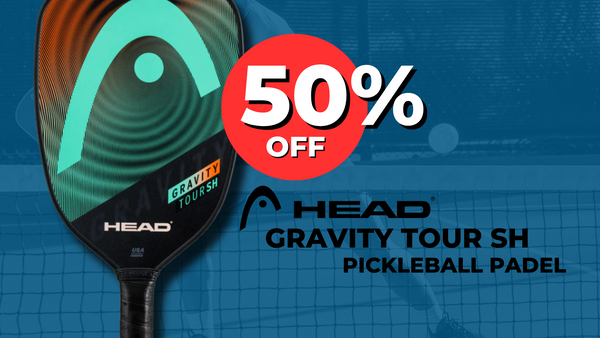 Up to 50% off HEAD Pickleball today