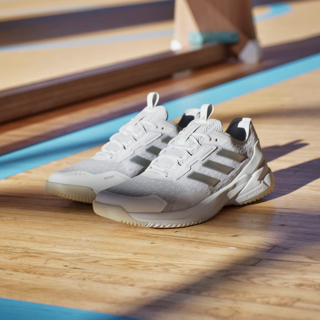 Adidas Women's Crazyflight 6 Indoor Court Shoes White