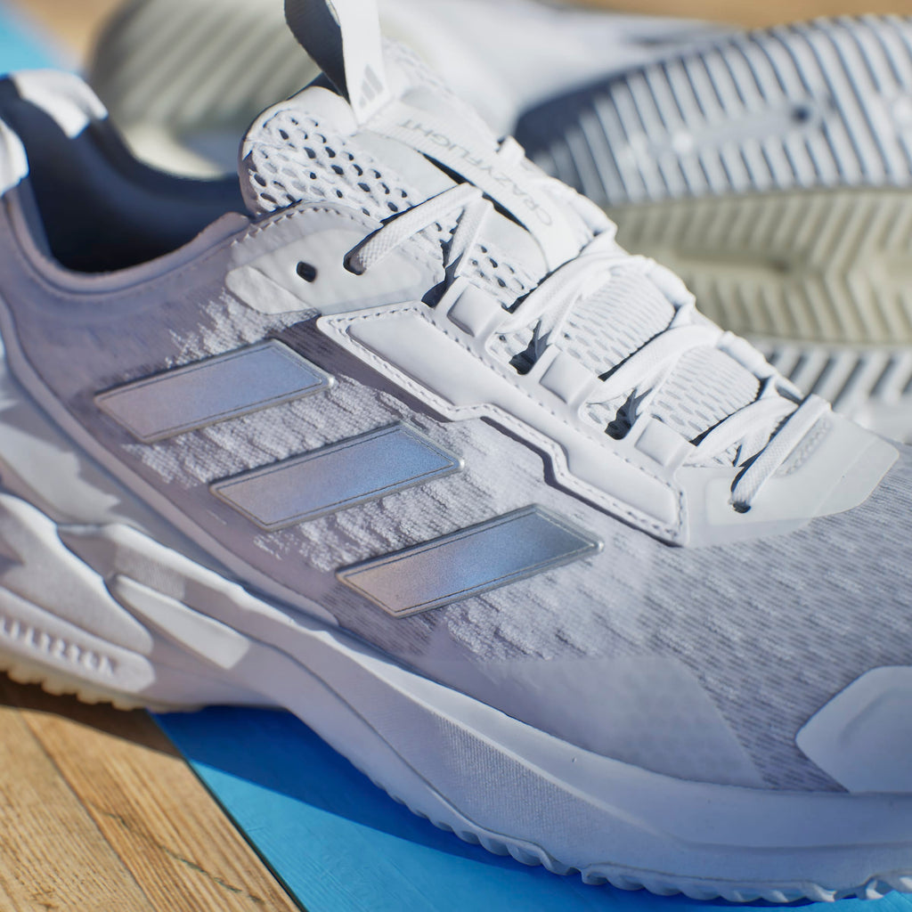 Adidas Women's Crazyflight 6 Indoor Court Shoes White