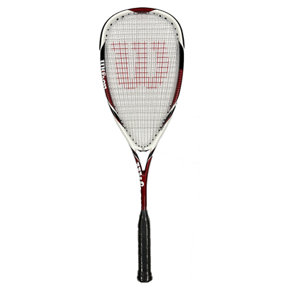 Wilson Hyper Hammer 120 Squash Racket - Red Black
