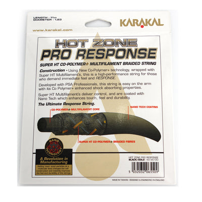 Karakal Hot Zone Response Squash String Set