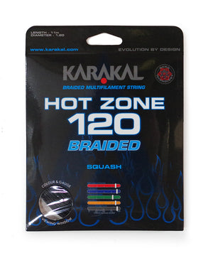 Karakal Hot Zone 120 Braided Squash String Set