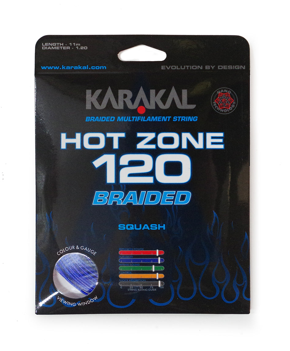 Karakal Hot Zone 120 Braided Squash String Set