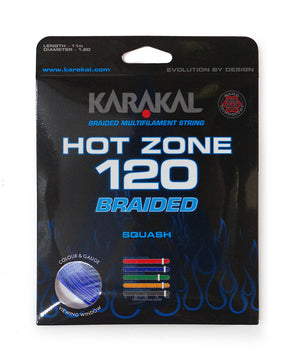 Karakal Hot Zone 120 Braided Squash String Set