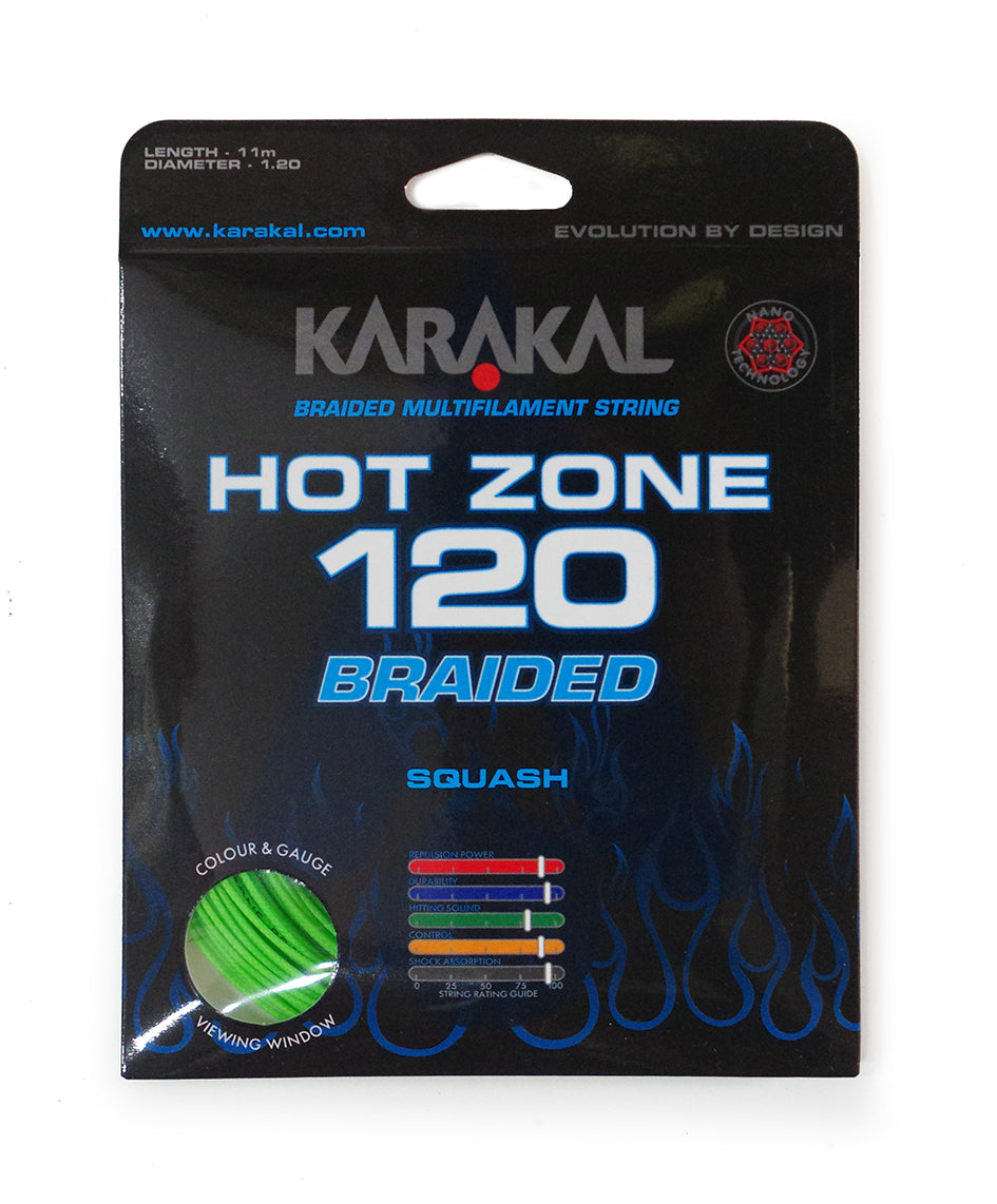 Karakal Hot Zone 120 Braided Squash String Set