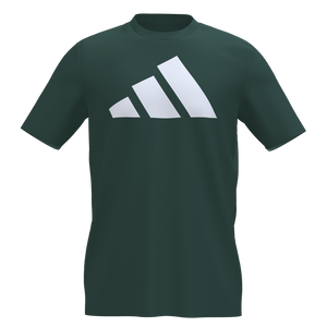 Adidas Men's Logo Tee Dark Green