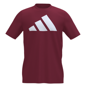 Adidas Men's Logo Tee Red