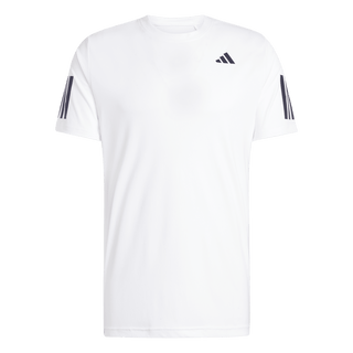 Adidas Men's Club 3 Stripe Tee -  White
